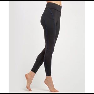 NWT MICHI Linear Blue High Waist 7/8 Leggings